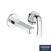 20288000 grohe baucurve ohm смеситель для раковины на 2 отверстия из стены в Актау фото № 1