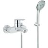 смеситель для ванны grohe europlus 33547002, хром в Актау фото № 1