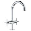 смеситель для раковины grohe atrio new 21019003, хром в Актау фото № 1