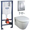 Комплект grohe: унитаз ideal standard e814901 с инсталляцией rapid sl 38772001 в Актау фото № 1