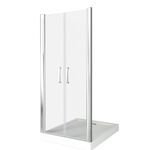 Душевая дверь bas 90x185 pandora sd-90-с-ch в Актау фото № 1