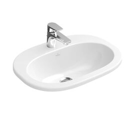 раковина встраиваемая villeroy&boch o.novo 41615601 56х40.5 см белая в Актау фото № 1