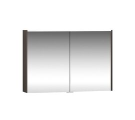 Зеркальный шкаф vitra metropole 58213 100см с подсветкой, цвет сливовое дерево в Актау фото № 1