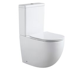 унитаз напольный aquanet cetus  2new lx-2903  rimless тонкая крышка с микролифтом в Актау фото № 1
