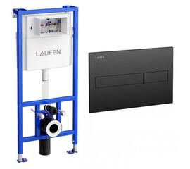 Инсталляция для унитаза laufen h8946650000001 с клавишей смыва h8956617160001 в Актау фото № 1