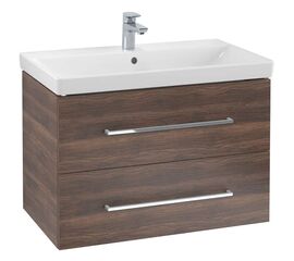 тумба с раковиной 80см villeroy&boch avento a89100vh+41568001 в Актау фото № 1