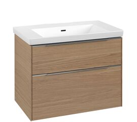 тумба с раковиной 80см villeroy&boch subway 3.0 4a708001+c57400vj в Актау фото № 1
