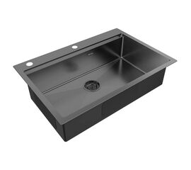 Кухонная мойка paulmark vast-pro pm 707551-gm в Актау фото № 1