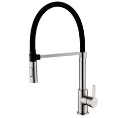 смеситель для кухни paulmark halt ha214021-ni, никель в Актау фото № 1