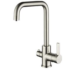 смеситель для кухни paulmark logas lo213021-ni, никель в Актау фото № 1
