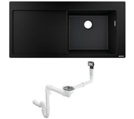 Кухонная мойка hansgrohe s514-f450 43314170  искусственный камень в Актау фото № 1