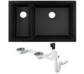 Кухонная мойка hansgrohe s510-u635 43433170 искусственный камень в Актау фото № 1