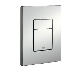 Клавиша смыва grohe skate cosmopolitan 38732p00 пластик матовый хром в Актау фото № 1