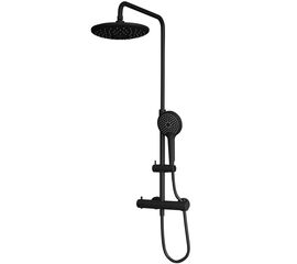 Душевая система vitra aquaheat bliss a4720536175 черная матовая в Актау фото № 1