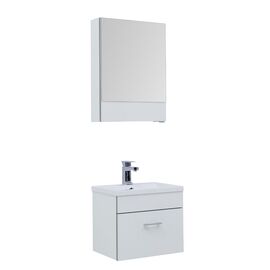 Мебель для ванной aquanet верона 50 (moduo slim) белый в Актау фото № 1