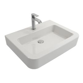раковина подвесная bocchi scala pro 1123-001-0126 квадратная 65x50 см в Актау фото № 1