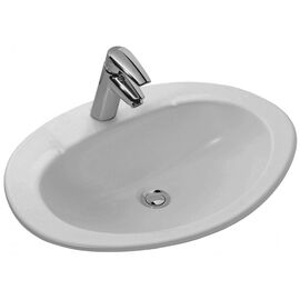 раковина встраиваемая jacob delafon ovale dessus e1273-00 60х48 см в Актау фото № 1