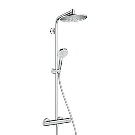 Душевая система hansgrohe crometta s 240 1jet showerpipe 27267000 с термостатом в Актау фото № 1