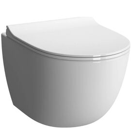 унитаз подвесной vitra sento 7748b003-0075 rim-ex тонкая крышка с микролифтом в Актау фото № 1