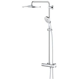 Душевая система с термостатом grohe rainshower smartactive 310 26647000, хром в Актау фото № 1