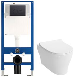 унитаз с инсталляцией 4в1 hans 4449b003-0101 h5108-0103 в Актау фото № 1