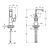 смеситель для раковины vitra suit u a42467exp в Актау фото № 3
