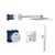 Душевая система grohe smartcontrol 34712000 встраиваемая в Актау фото № 1
