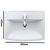 раковина подвесная laufen pro nordic h8109560001041 60x42 в Актау фото № 4