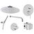 Душевая система vitra origin a49266exp хром в Актау фото № 1