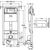 Инсталляция 3в1 viega 792831 prevista dry, visign for life 6,1120мм 8524.11 в Актау фото № 2