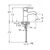 смеситель для раковины vitra matrix a41753exp в Актау фото № 2