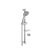 Душевой гарнитур vitra cozy a45682exp в Актау фото № 2
