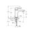 смеситель для раковины vitra root round a42706exp в Актау фото № 2