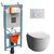 Готовое решение vitra sento 9830b003-7207 безободковый с тонкой крышкой микролифт в Актау фото № 1