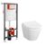 унитаз подвесной vitra integra round 9856b003-7205 безободковый в Актау фото № 1