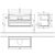 тумба для раковины villeroy&boch subway 2.0 a69700dh в Актау фото № 2