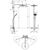 Душевая система hansgrohe raindance select s s300 2jet showerpipe 27133000 с термостатом в Актау фото № 2
