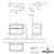 тумба с раковиной 80см villeroy&boch subway 3.0 c574l0vm + 4a708301, светло-коричневый в Актау фото № 2