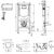 унитаз с инсталляцией 4в1 villeroy & boch avento 5656rs01 92242700 922490an в Актау фото № 2