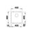 Кухонная мойка blanco subline 400-u 527166 в Актау фото № 2