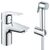 смеситель для раковины grohe bauedge 23757001 с гигиеническим душем, хром в Актау фото № 1