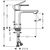 смеситель для раковины hansgrohe rebris e 72557000 в Актау фото № 2
