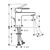 смеситель для раковины hansgrohe vernis blend 71551670 в Актау фото № 2
