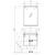 тумба с раковиной 60 см aquaton рене 1a258501nrc80+1wh302421 белый в Актау фото № 4