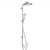 Душевая система hansgrohe crometta showerpipe ecosmart reno 27270000 без смесителя, хром в Актау фото № 1
