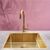 Кухонная мойка reginox miami r30745 50x40, gold в Актау фото № 2