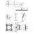 Встраиваемая душевая система hansgrohe raindance alive 24620000 q 210 340 1jet, хром в Актау фото № 2