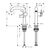 смеситель для раковины hansgrohe tecturis s coolstart ecosmart 73340140 бронза в Актау фото № 2