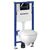 Инсталляция для унитаза geberit 500.103.dw.r set 458.103.00 + 115.105.dw + 500.800.00.1 в Актау фото № 1