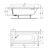 Ванна акриловая 170x75 ideal standard hot line k274601 в Актау фото № 2